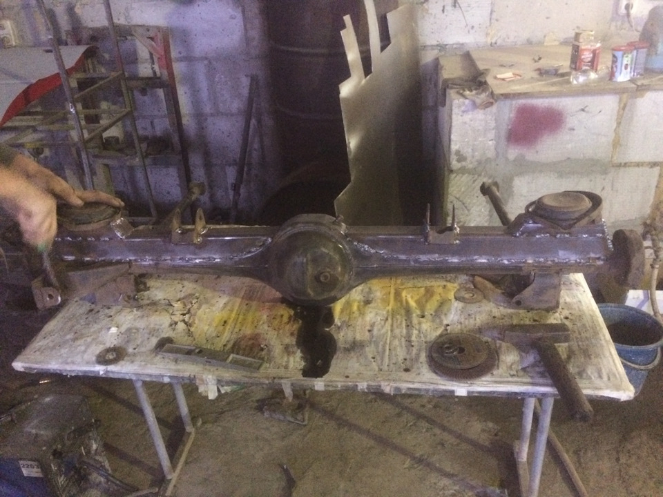 Обварка заднего моста — LADA 4x4 3D, 1,9 л., 1986 года | своими руками ...