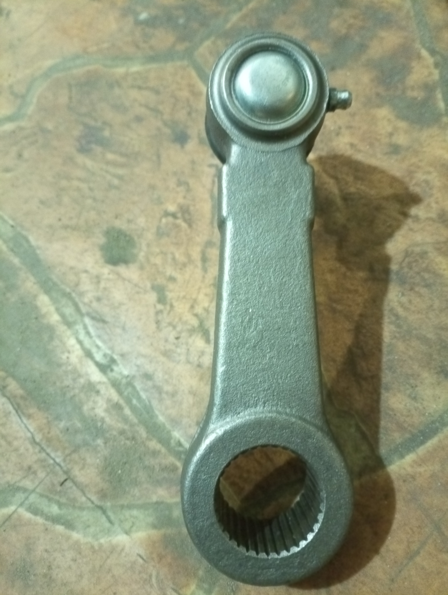 Замена сошки рулевого редуктора. — Mitsubishi Pajero (2G), 2,5 л, 1991 ...