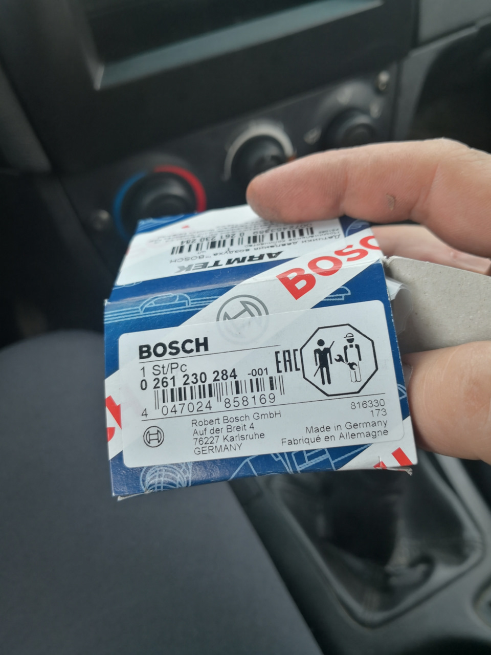 Запчасти на фото: 0261230284. Фото в бортжурнале FIAT Stilo