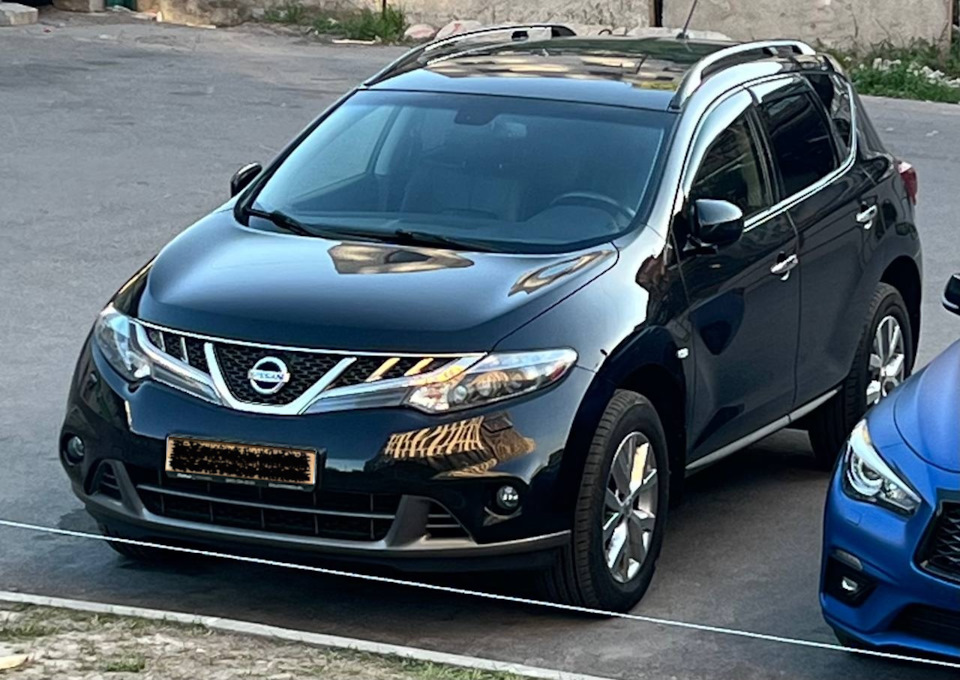 Шиномонтаж. Мойка. Диагностика — Nissan Murano II, 3,5 л, 2014 года ...