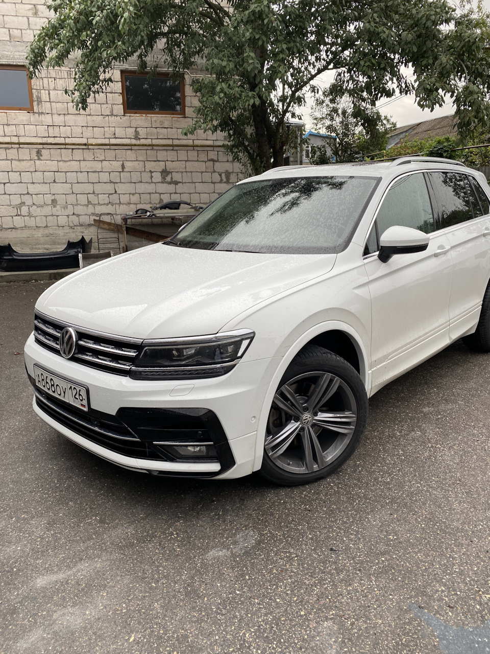 Арки в белый — Volkswagen Tiguan (2G), 2 л, 2019 года | тюнинг | DRIVE2