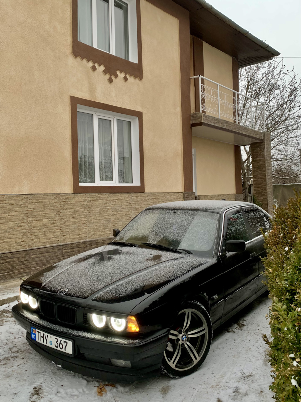 Гофра расходомера V8 и зимняя резина — BMW 5 series (E34), 2,8 л, 1995 года  | тюнинг | DRIVE2