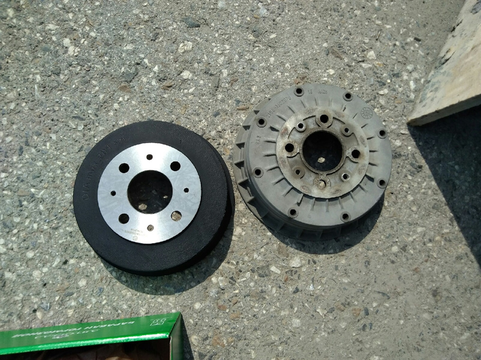 Как снять задний барабан на ваз 2114 - 80 фото