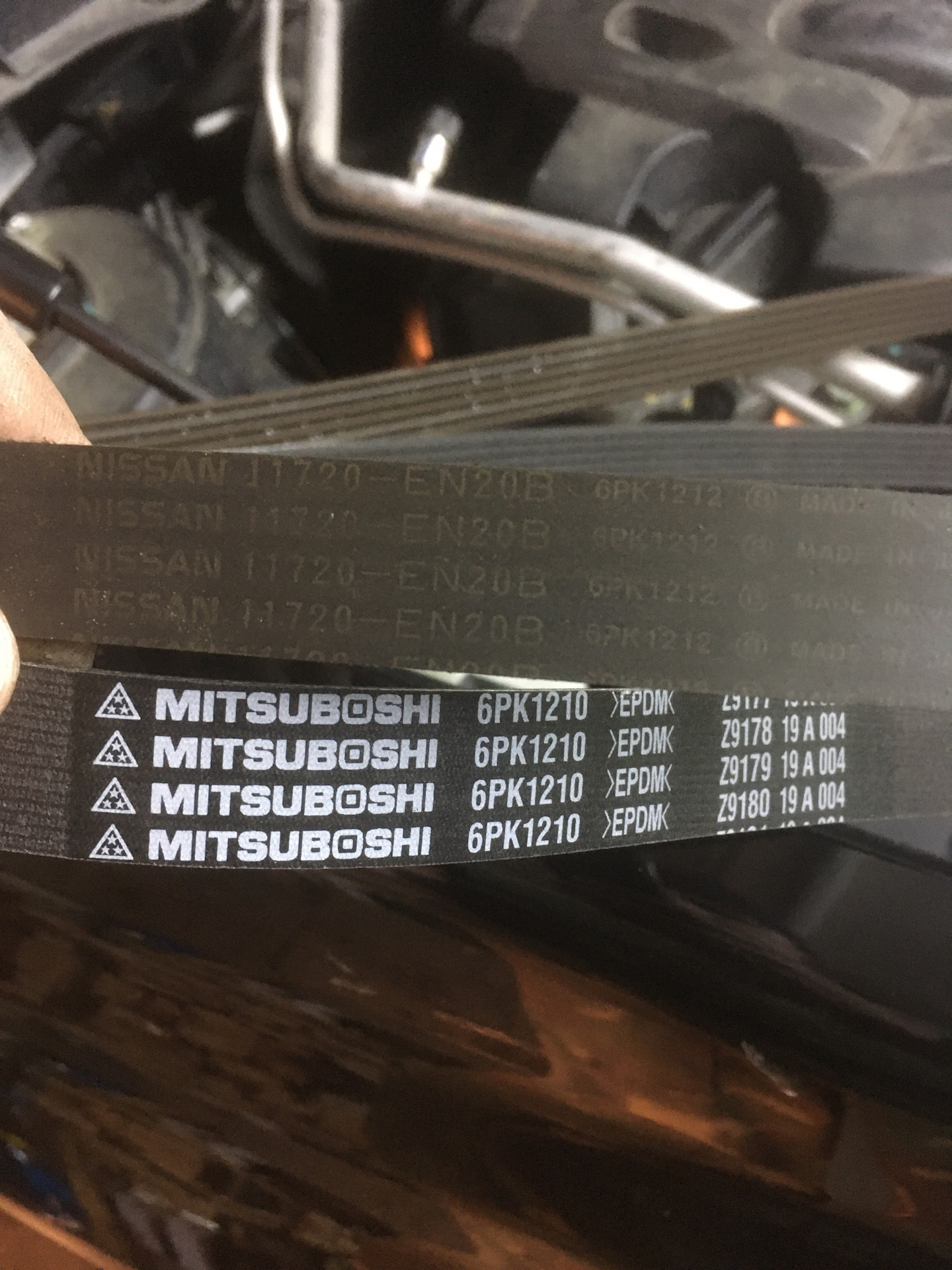 Замена обводного ремня и подшипника натяжителя. — DRIVE2