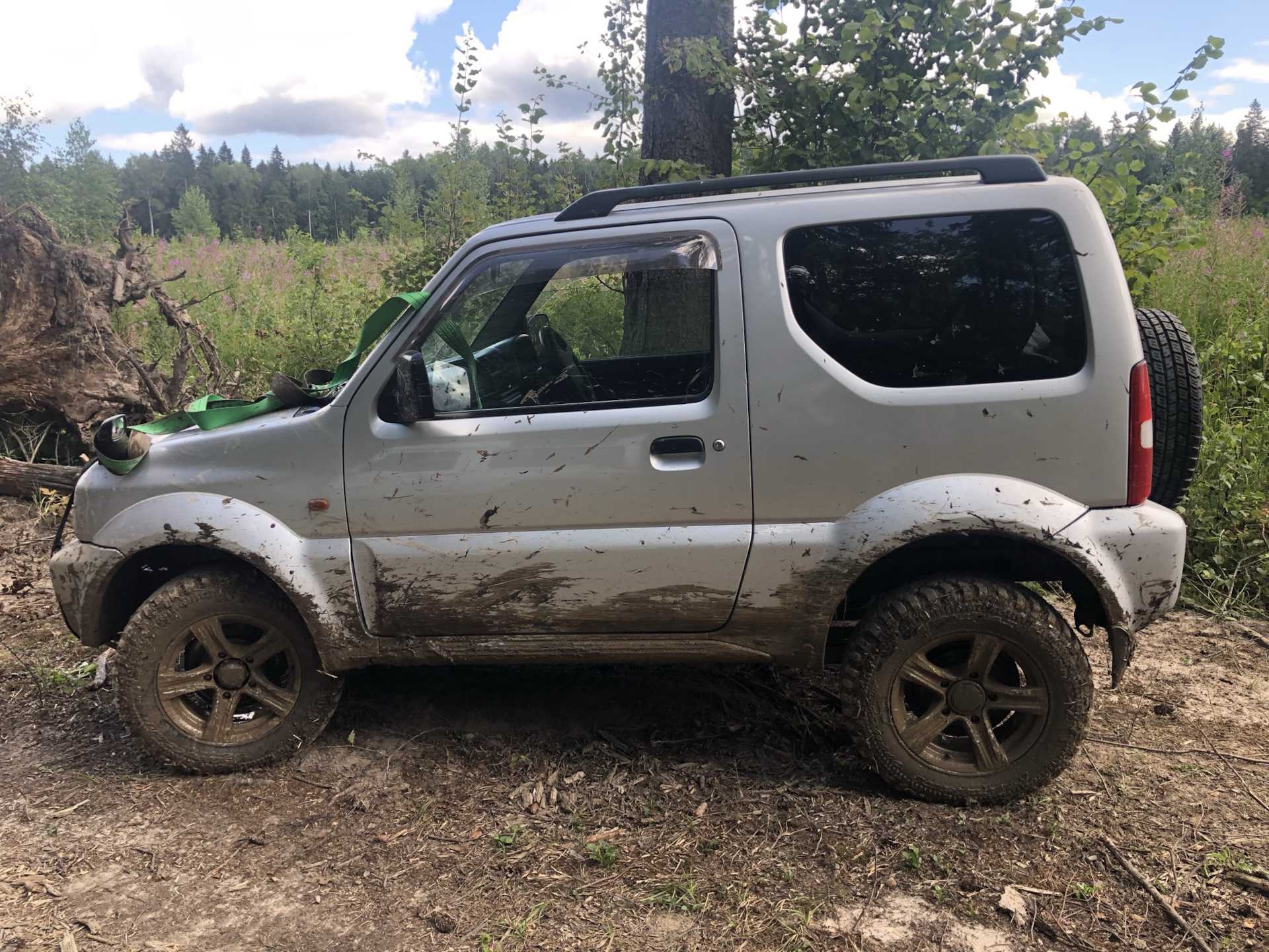 Первый выезд в Грязь) — Suzuki Jimny, 1,3 л, 2001 года | встреча | DRIVE2