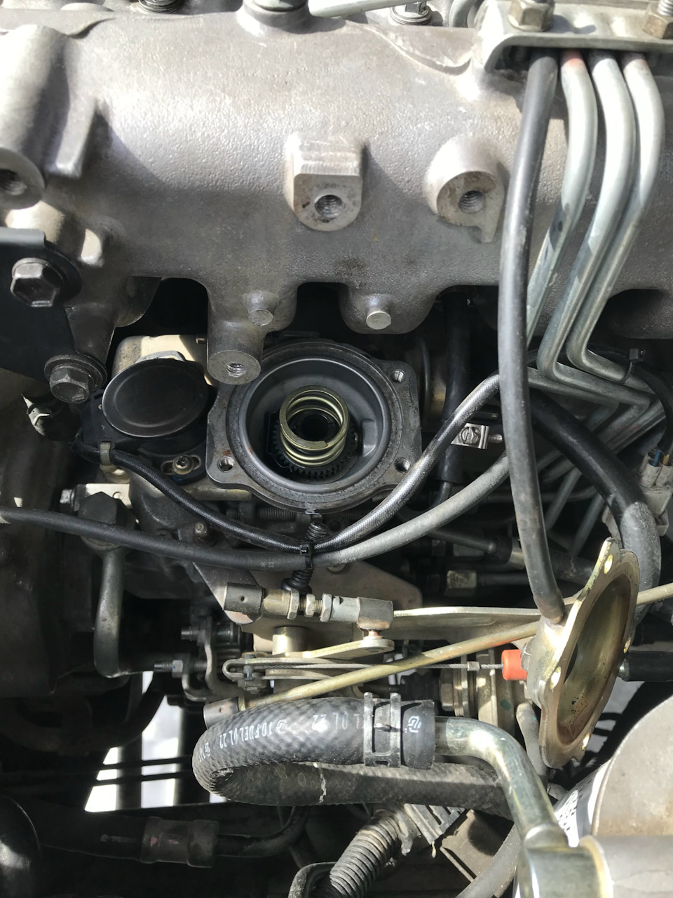 Настройка корректора наддува — Toyota Land Cruiser 80, 4,2 л, 1996 года ...