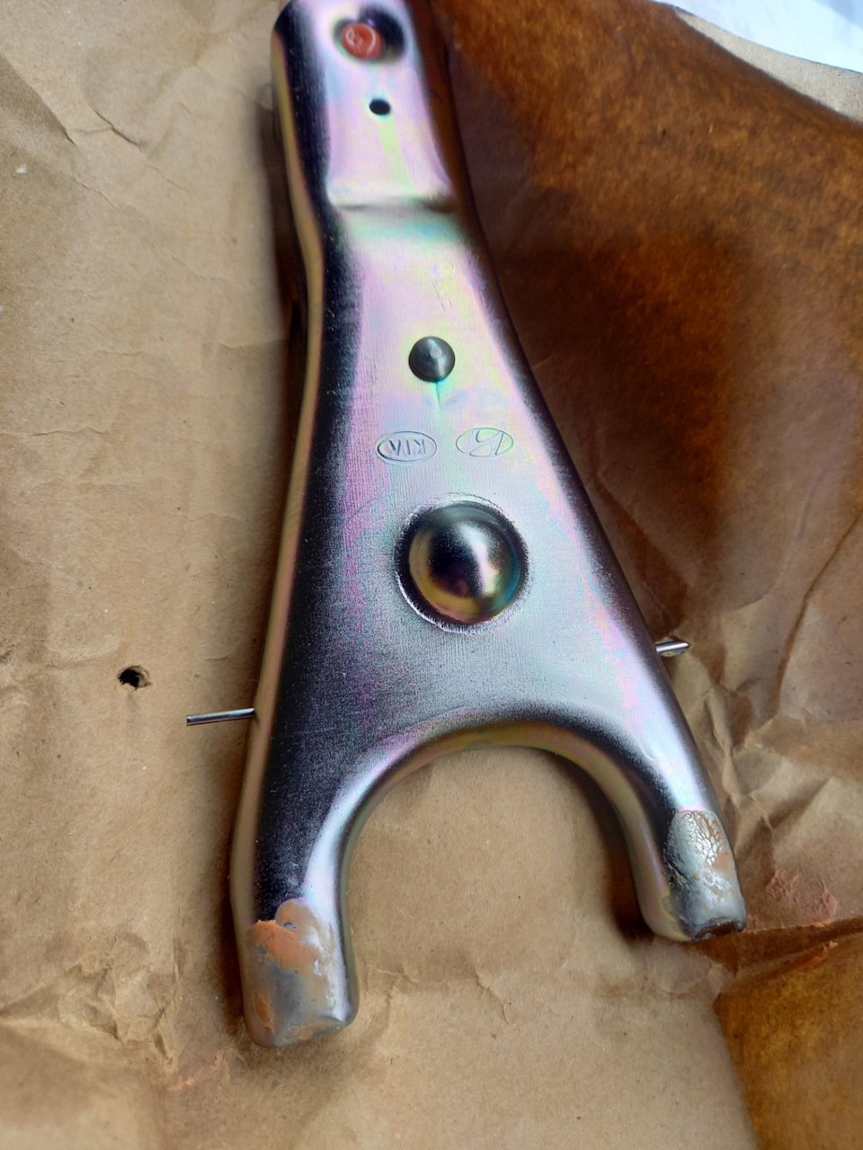 Новая вилка — Hyundai Porter (3G)