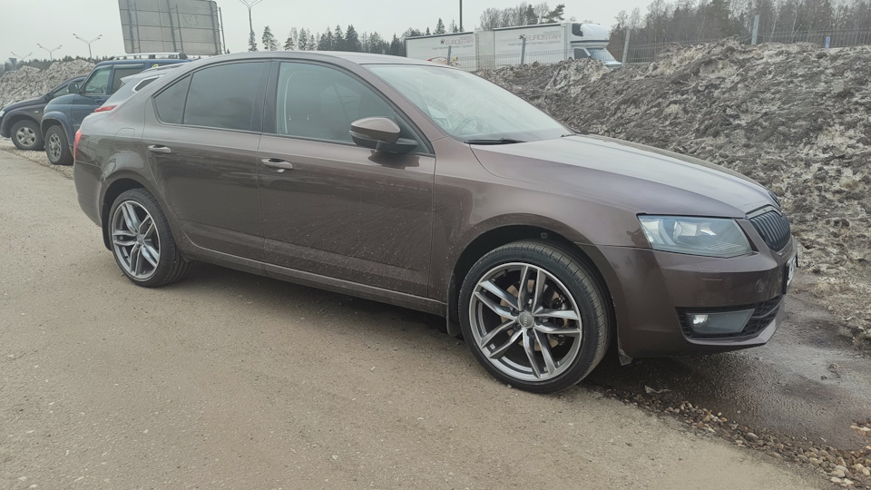 Масло в расширительном бачке — Skoda Octavia A7 Mk3, 1,8 л, 2013 года ...