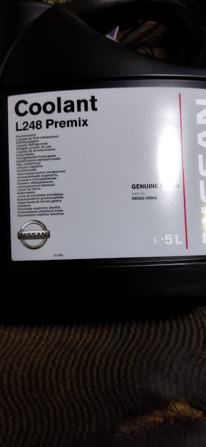 замена антифриза — Nissan Leaf (1G), 2011 года | расходники | DRIVE2