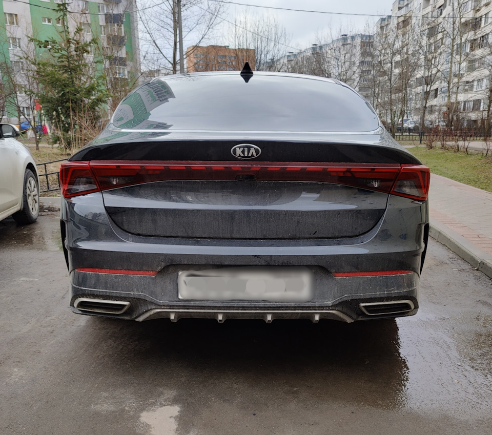 Фонари было/стало — KIA K5 (3G), 2 л, 2020 года | тюнинг | DRIVE2