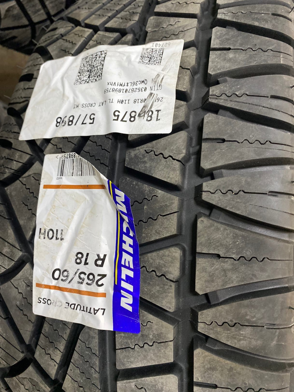 Снова купил резину MICHELIN Latitude Cross — Toyota Land Cruiser Prado  150-series, 2,8 л, 2016 года | шины | DRIVE2