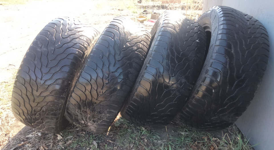 Шины летние Yokohama 275/60 R17. Б/у | 900 ₽ в городе Омск | DRIVE2