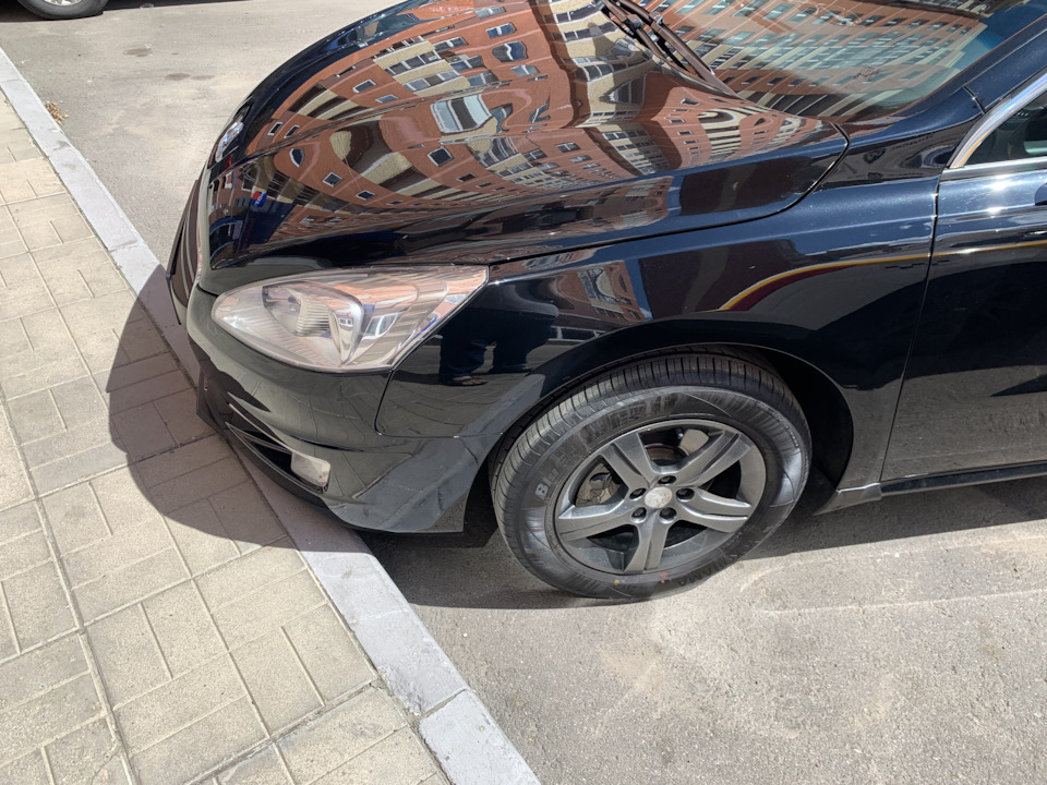 Покраска перед (бампер, крылья) + задняя правая дверь и крыло — Peugeot ...