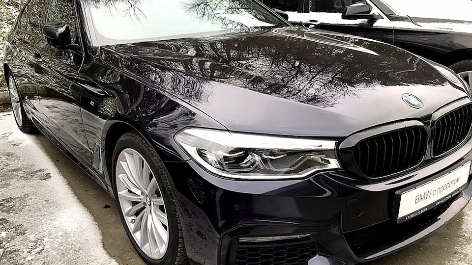 гарантийное ТО — BMW 5 series (G30), 2 л, 2017 года | визит на сервис ...