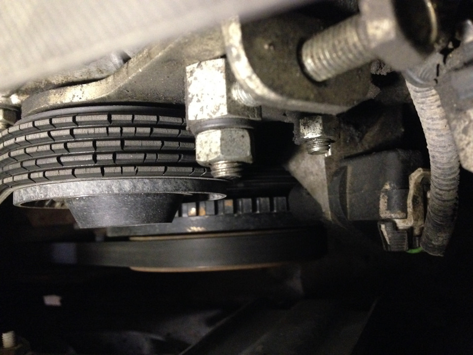 Замена ремня кондиционера на шевроле нива