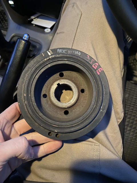 Как снять шкив коленвала 3s fe 1340788480 DAMPER SUB-ASSY, TOYOTA LEXUS Запчасти на DRIVE2