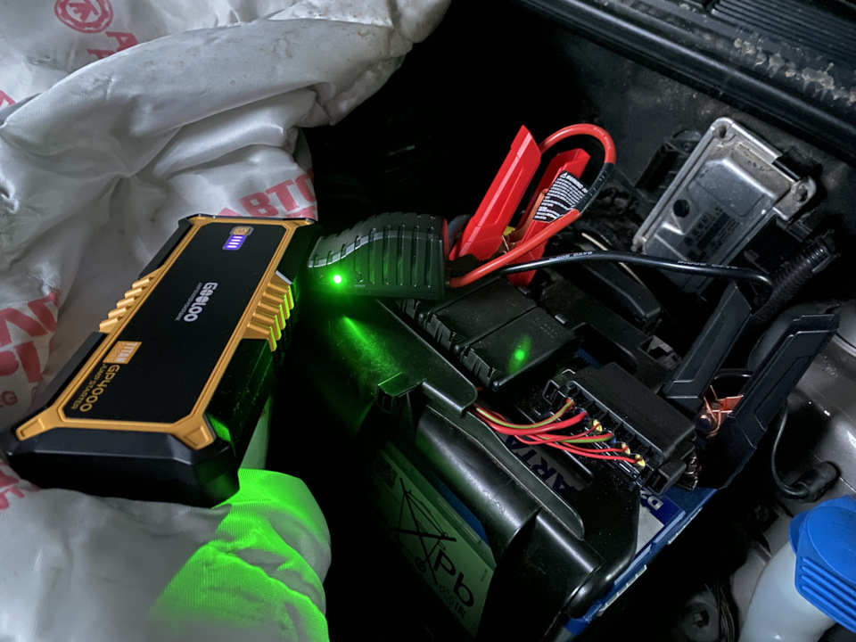 Пускач. Успешный запуск — Skoda Fabia Mk2