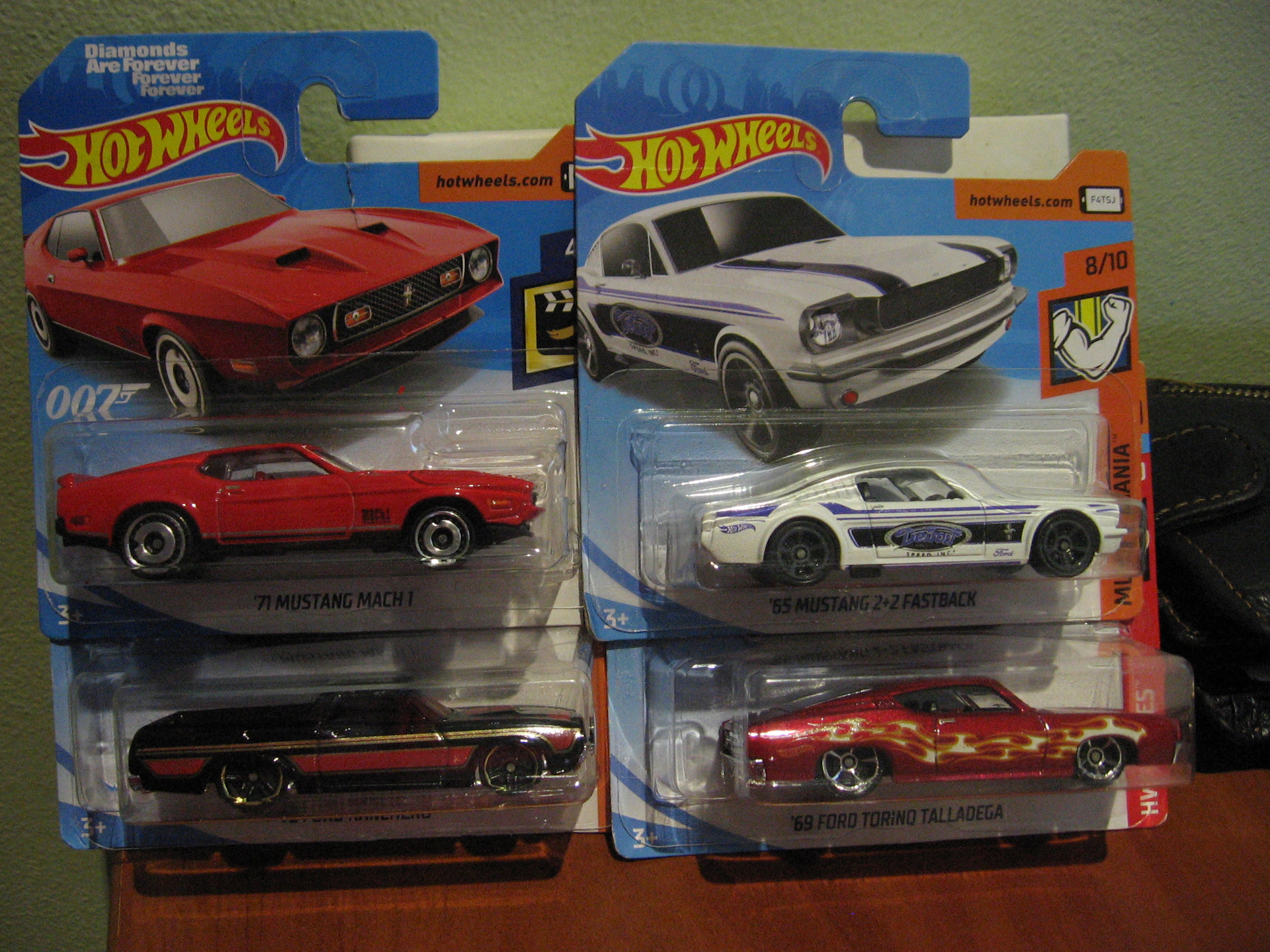 Четыре Ford от Hot Wheels, близко к 1:64 - Старт новой коллекции.