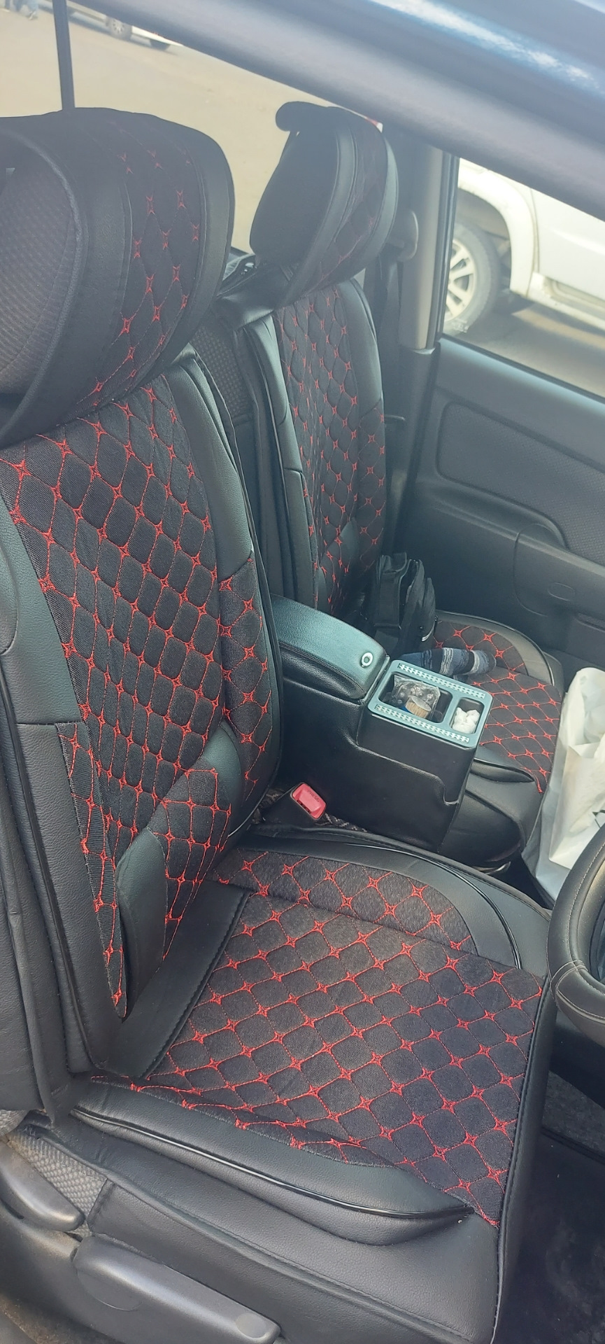Чехлы на передние сиденья — Toyota Succeed, 1,5 л, 2014 года ...