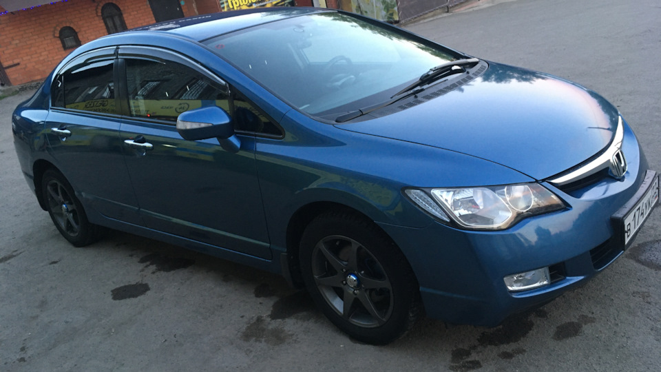 Бортжурнал Honda Civic Light Blue