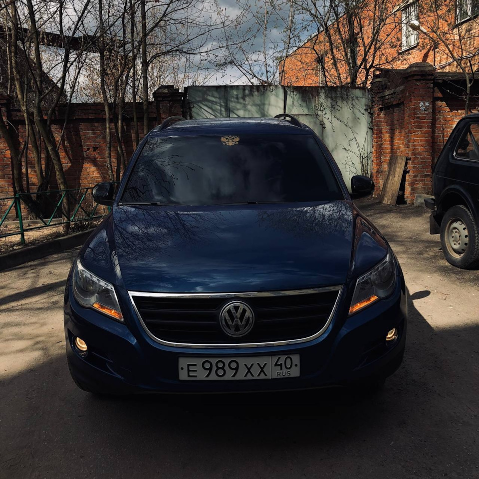 Тонировка Тигуан⬛ — Volkswagen Tiguan (1G), 1,4 л, 2008 года | стайлинг ...