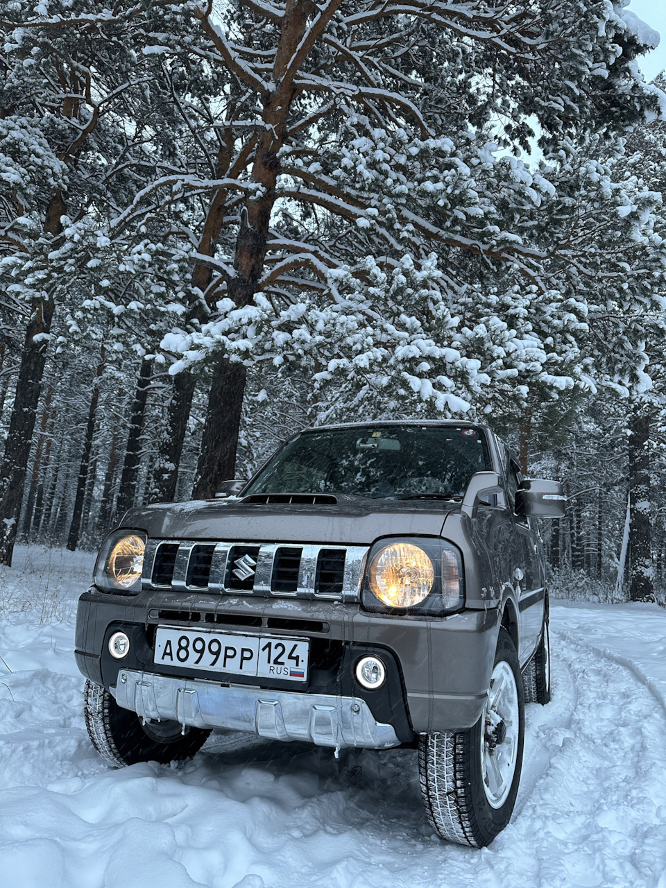 Берёзовский бор — Suzuki Jimny, 0,7 л, 2012 года | покатушки | DRIVE2