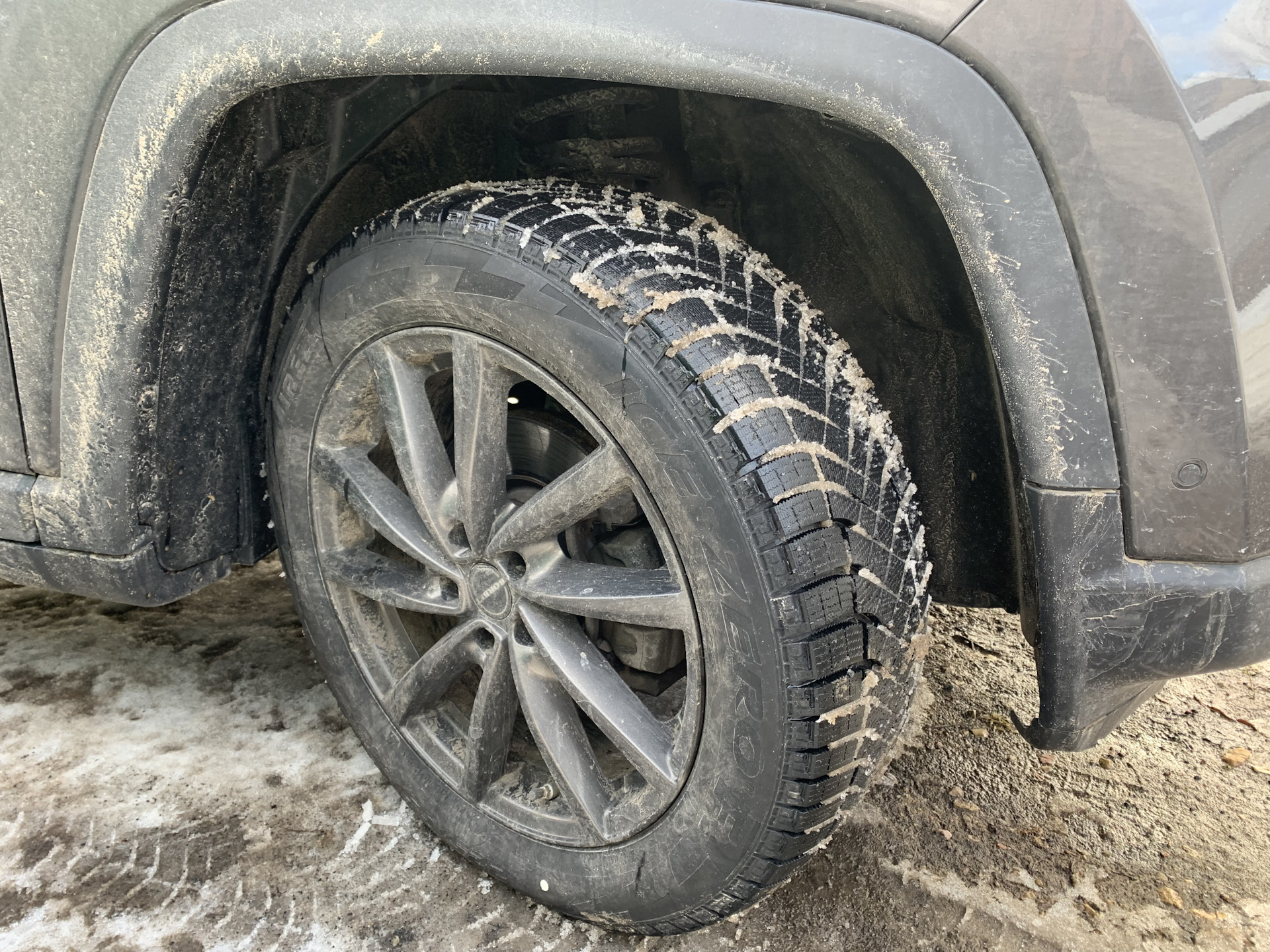 Первый пост-начало положено. Pirelli ice zero friction 225/55/18 ...