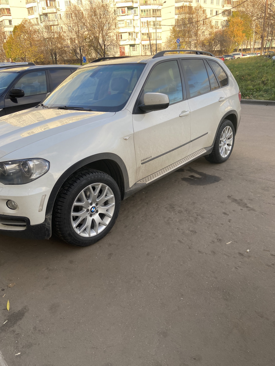 Сезонные работы. — BMW X5 (E70), 3 л, 2009 года | шины | DRIVE2