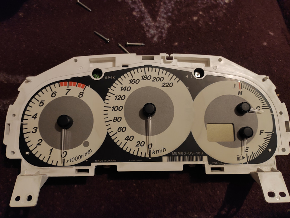 Неправильные показания у панели приборов — Mazda 3 (1G) BK, 1,6 л, 2008 ...