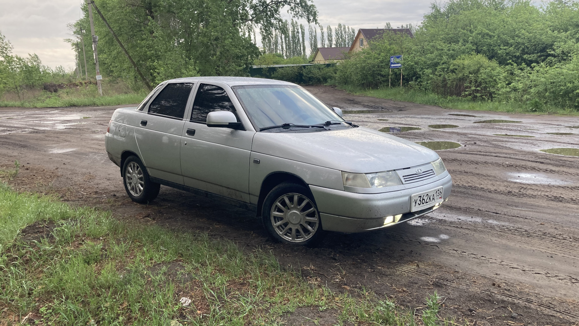 Ваз 2110 снежка на стиле