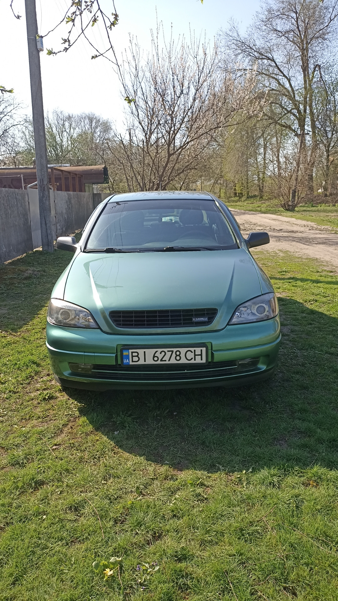 Решетка Irmscher — Opel Astra G, 1,4 л, 2006 года | аксессуары | DRIVE2