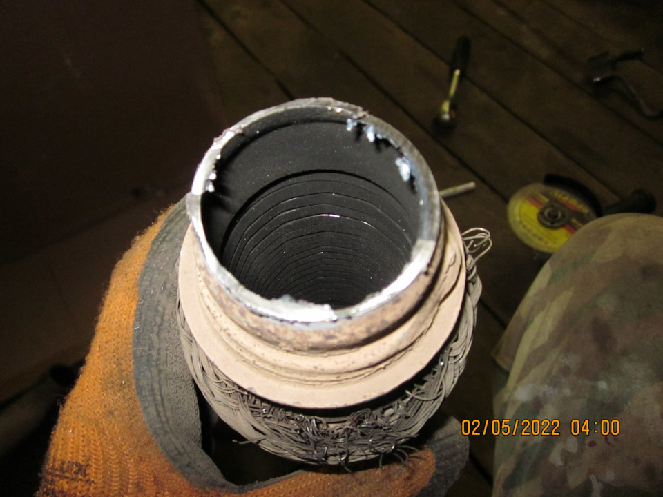 Нутрянка стоковой гофры — Lada Vesta SW (1G)