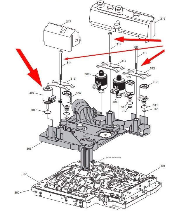 722.6 пинки на холодную. Замена соленоида блокировки муфты — Mercedes ...