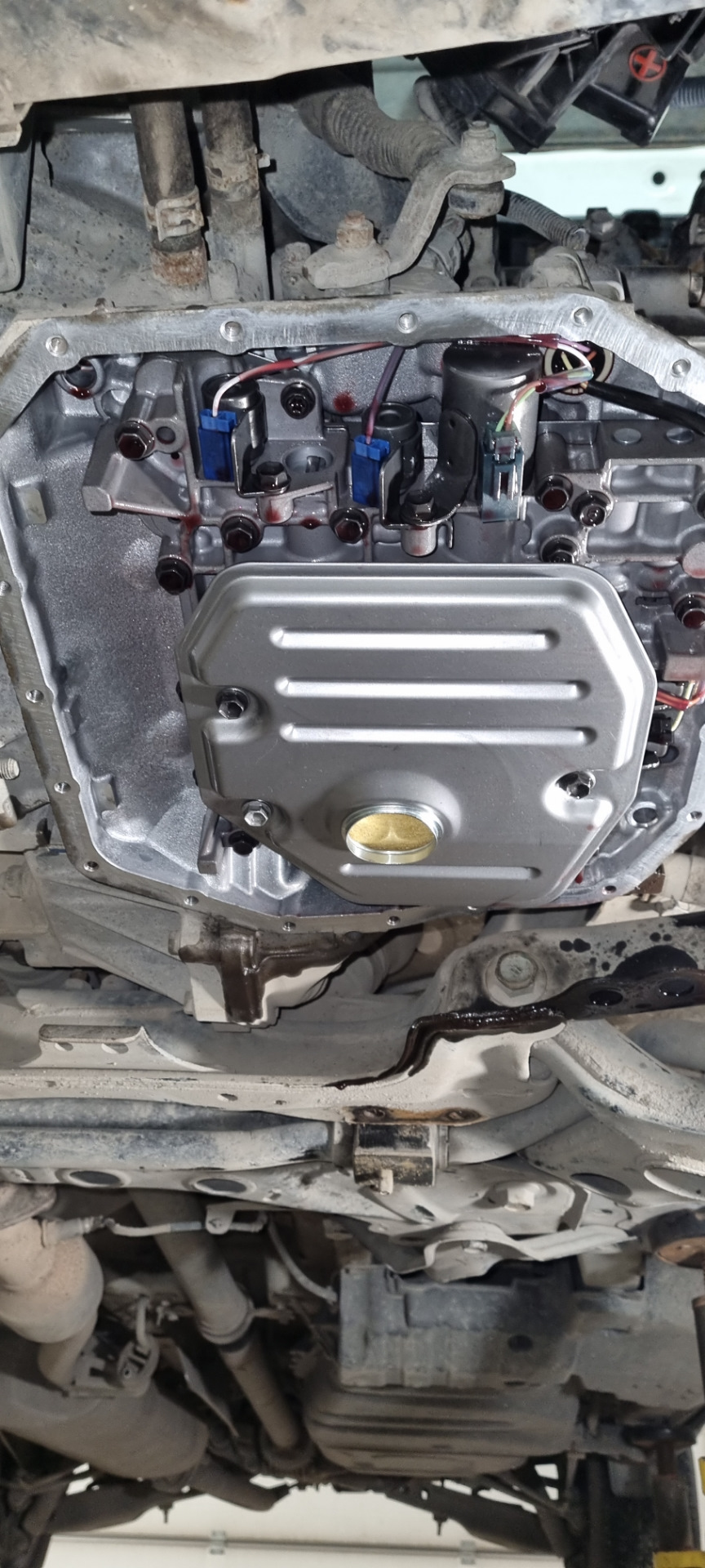 Замена подшипника вторичного вала вариатора — Toyota RAV4 (IV), 2 л ...