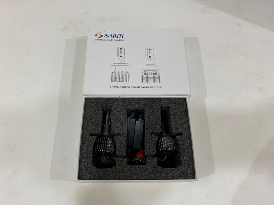 Светодиодные LED лампы Sariti F5 H3 6000K — Adaptercar.ru на DRIVE2