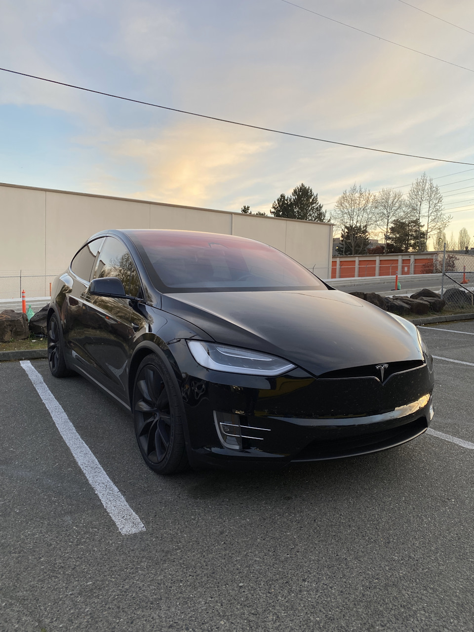 Tesla model x Black