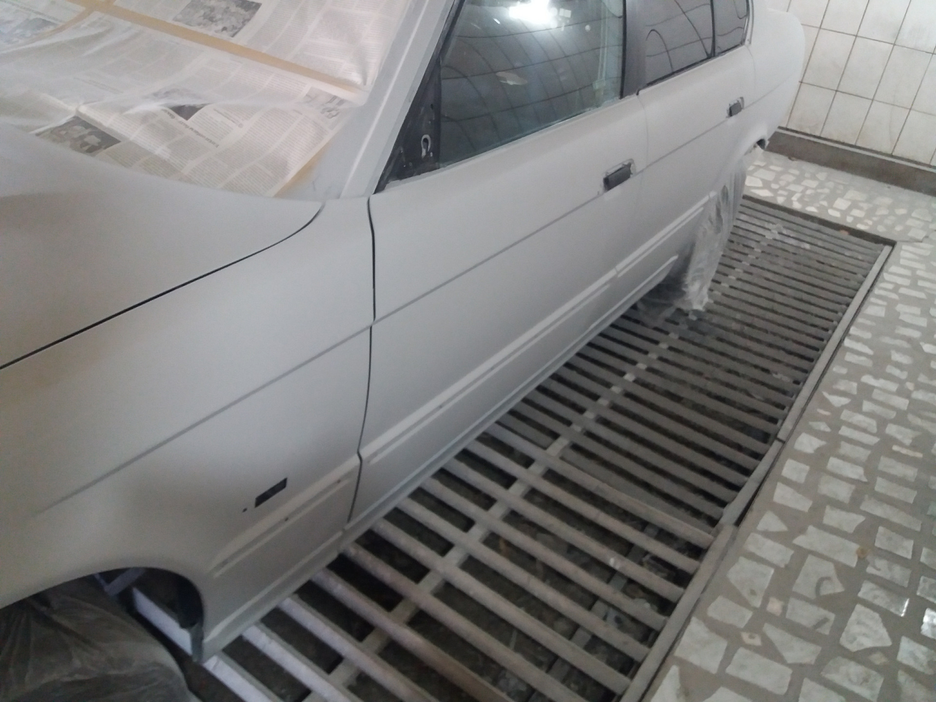 Как сделать короткое крыло из длинного крыла — Lada 2109, 1,5 л, 1993 ...