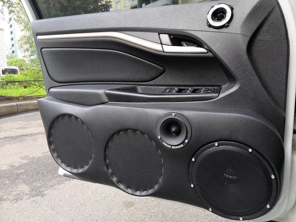 Дверная карта веста автозвук