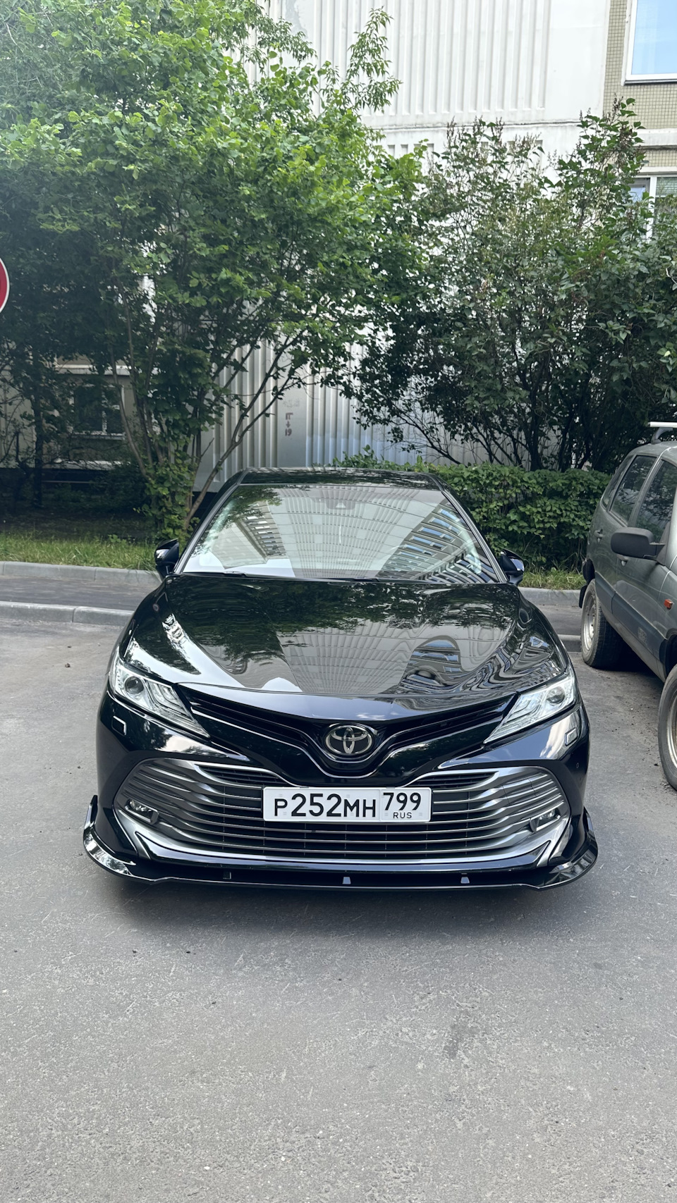 Полировка, керамика, мойка двигателя😎😎 — Toyota Camry (XV70), 2,5 л, 2018  года | стайлинг | DRIVE2