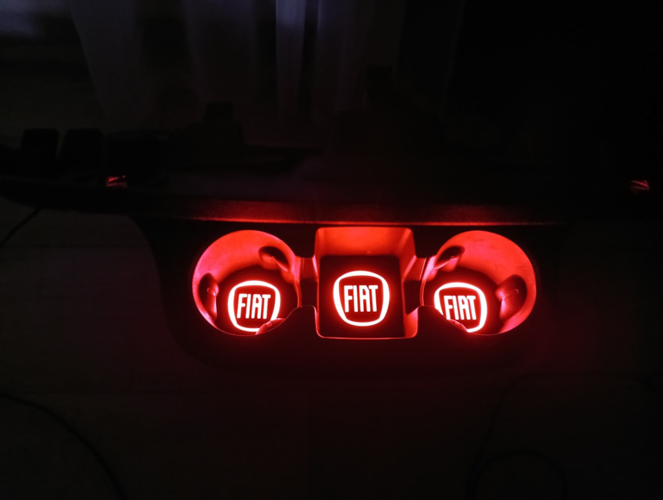 #073 Подсветка подстаканников — FIAT Ducato III, 2,3 л, 2013 года ...