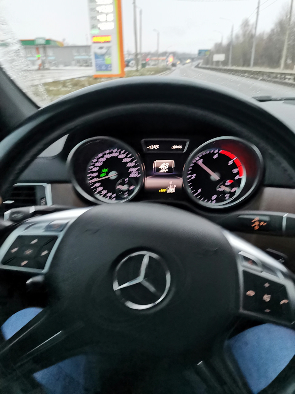 Руль криво — Mercedes-Benz GL-class (X166), 3 л, 2013 года | визит на ...