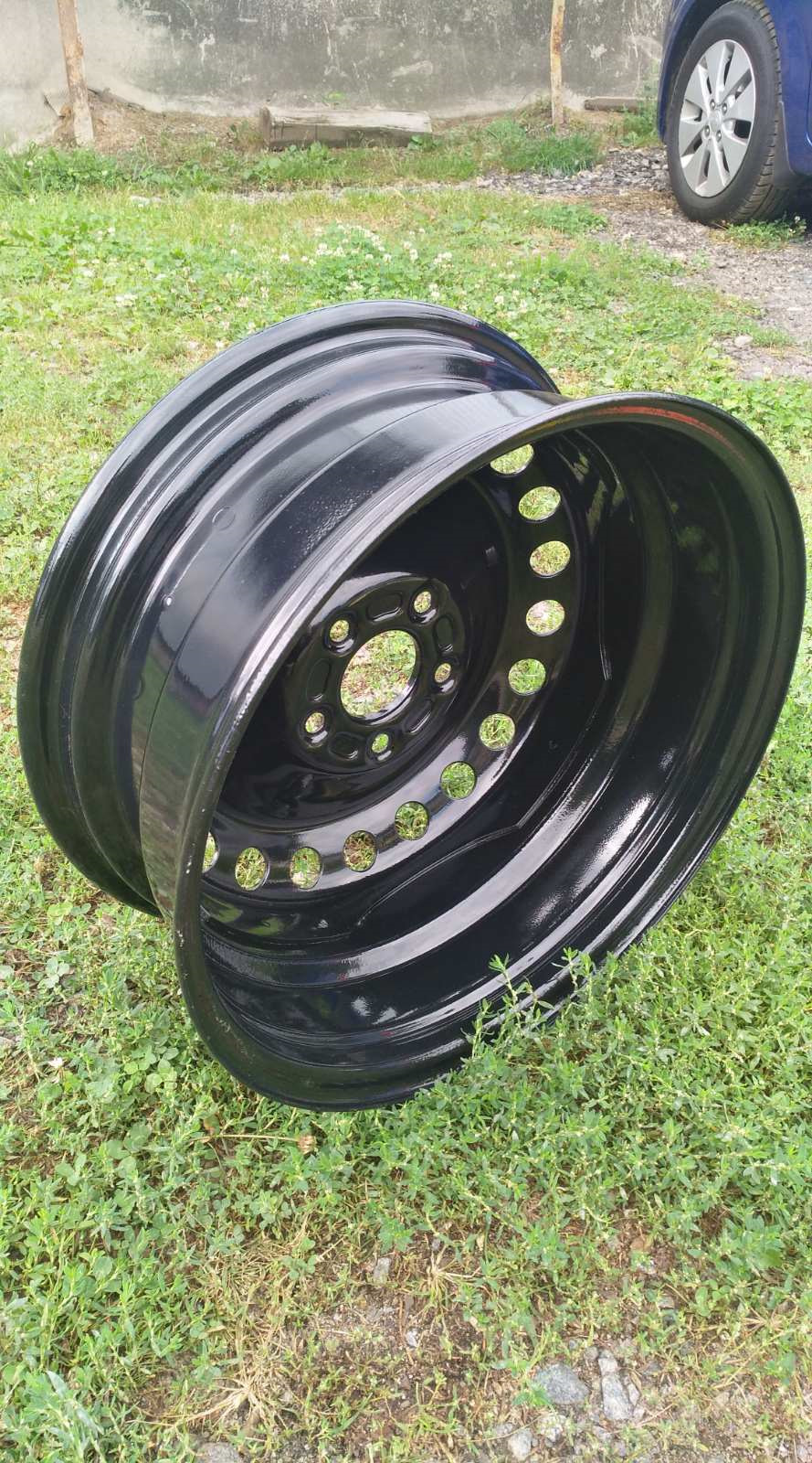 Покраска стальных дисков — Ford Focus II Hatchback, 1,6 л, 2010 года ...