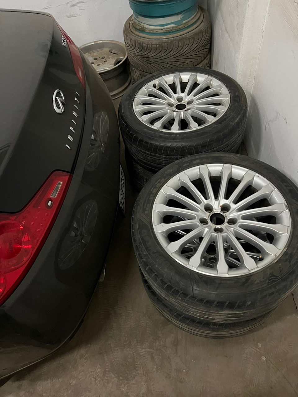 Колеса R19 от A8 D4 — Audi A6 (C7), 2,8 л, 2012 года | колёсные диски ...