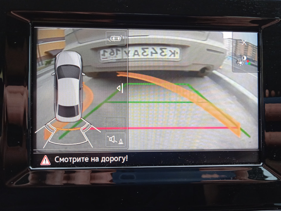 Камера заднего вида (установка) — Volkswagen Polo liftback, 1,6 л, 2020 ...