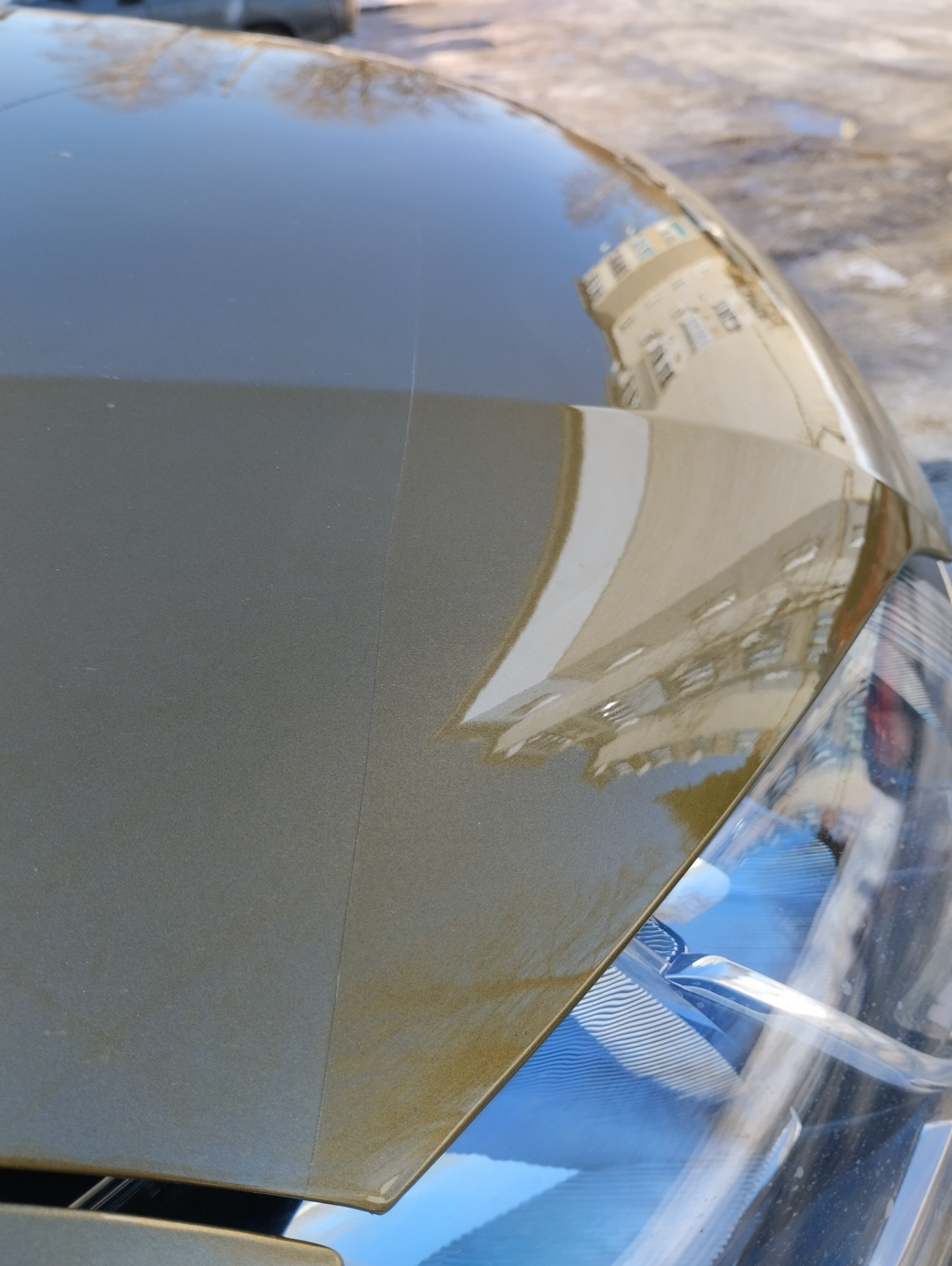 Защита капота — Renault Sandero Stepway (2G), 1,6 л, 2017 года ...