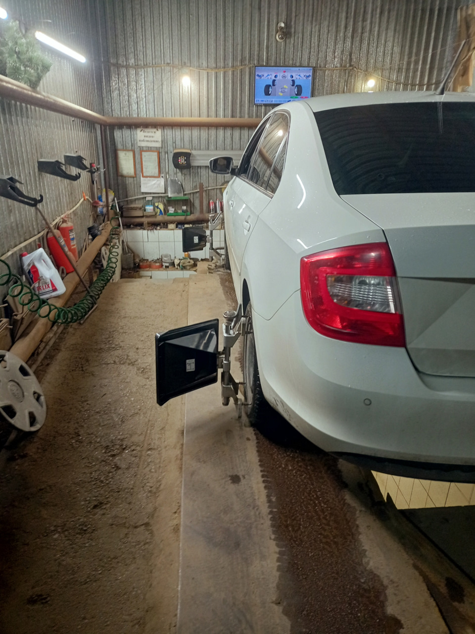 Развал шкода. Регулировка развала Skoda Rapid на балке