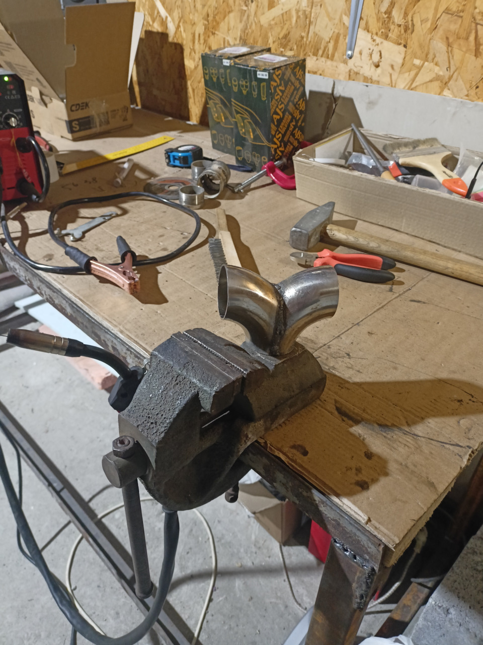 Готовый Т-пайп. — Ford Focus Hatchback II