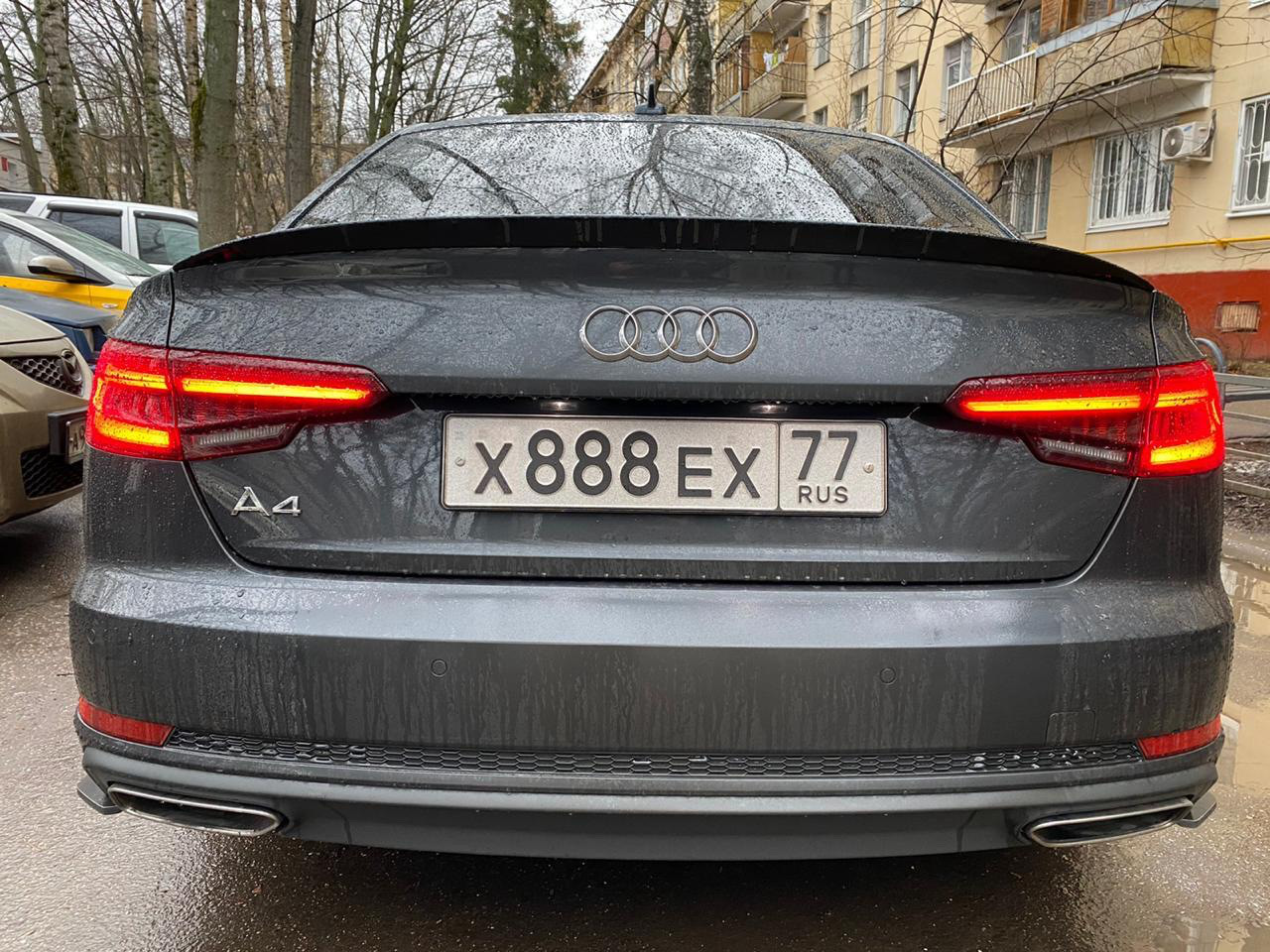 Спойлеры audi a4 b9. Спойлер Audi a4 b9. A4 b9 спойлер багажника. Audi a4 b9 2.0d фары зад. Оригинальный спойлер Audi a4 b9.