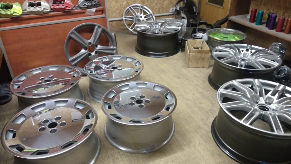 Monoblock r18 в порошковый лак — Volkswagen Passat B5, 1,9 л, 2000 года ...