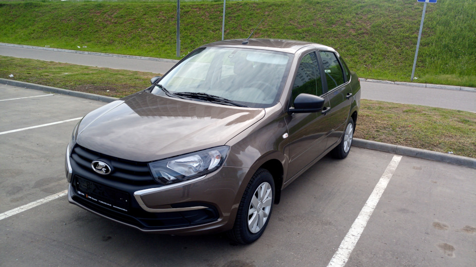 Операционка на штатной ММС — Lada Гранта (2G) FL, 1,6 л, 2019 года ...